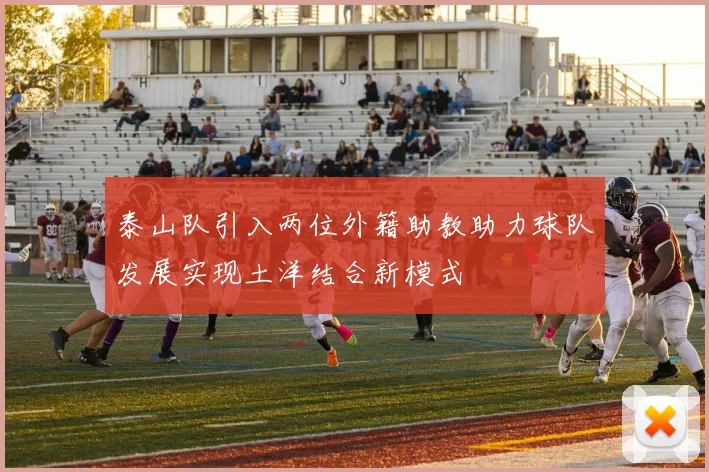 泰山队引入两位外籍助教助力球队发展实现土洋结合新模式